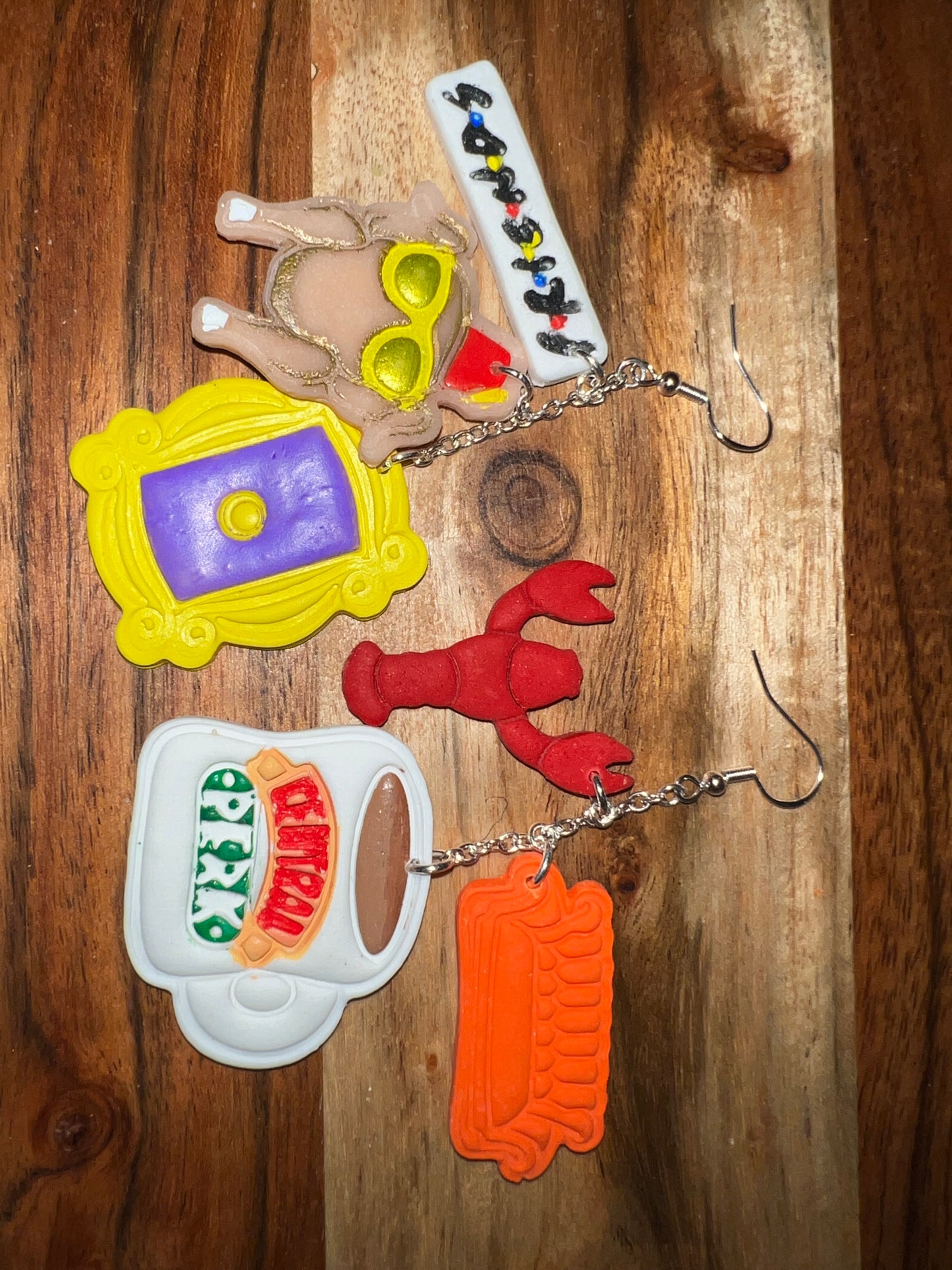 All the Icons- Friend- Hook Earring