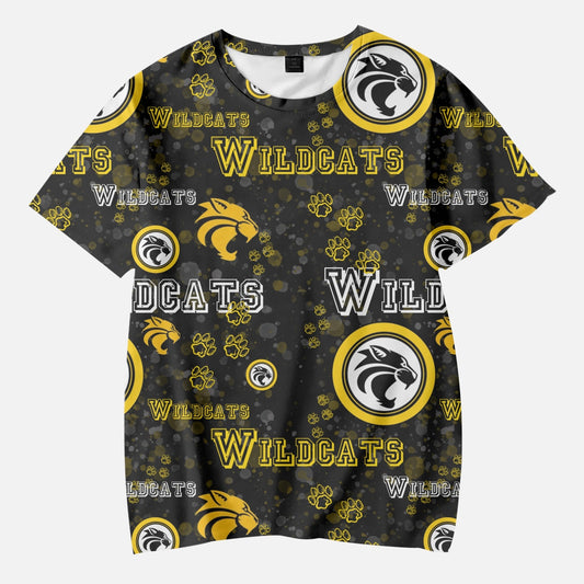 Wildcats Kids' Short T-Shirts
