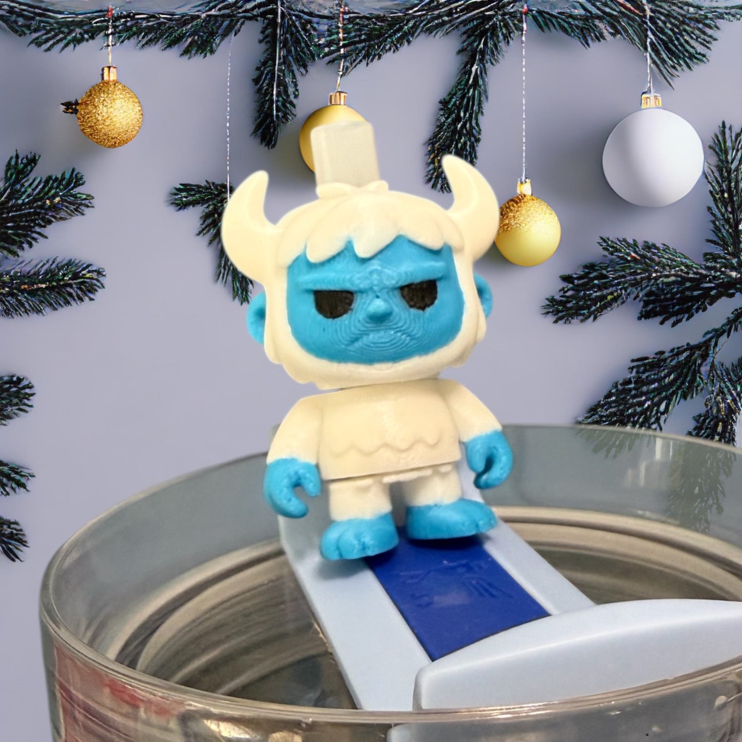Yeti- Straw Buddy- 3D Printed