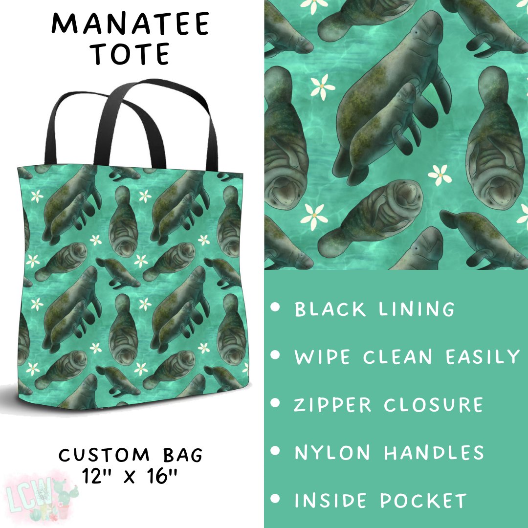 Batch #530 - Sea Life - Closes 5/15 - ETA mid July - Manatee Tote