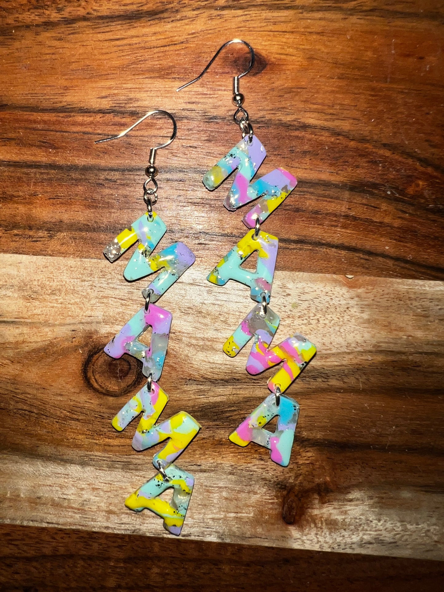 MAMA long dangles- Hook Earring