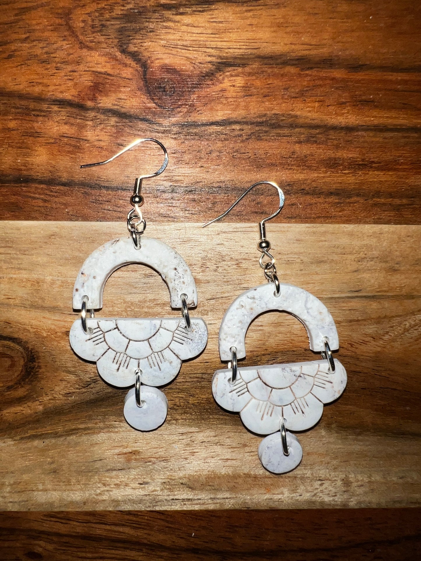 Floral Arch- Hook Earring