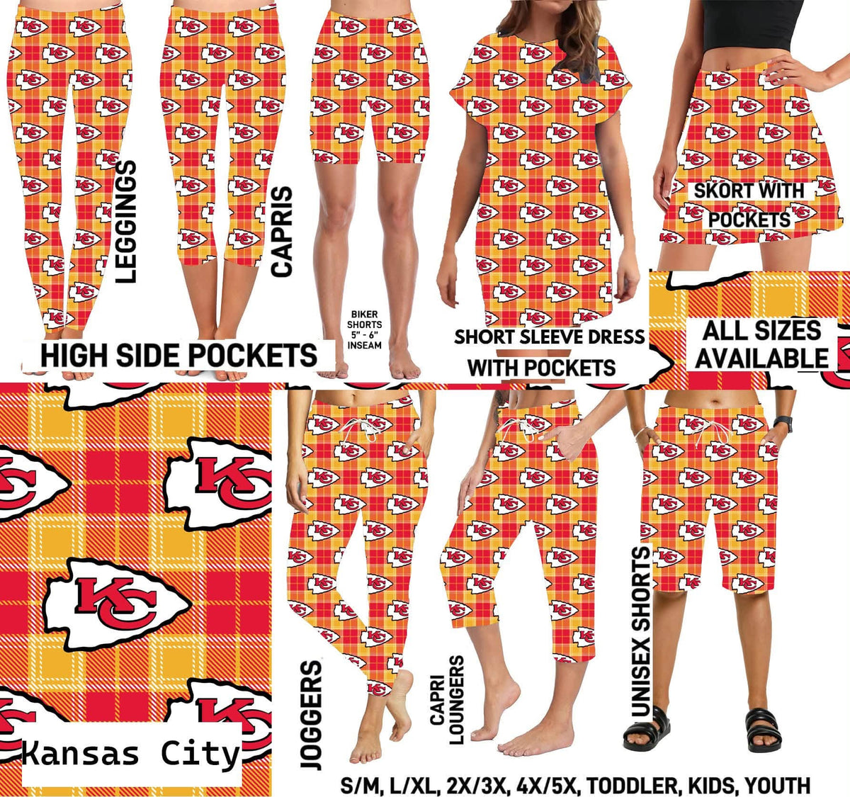 FTBP - Kansas City FB Plaid - Preorder Due 9/30 ETA: Mid-Nov