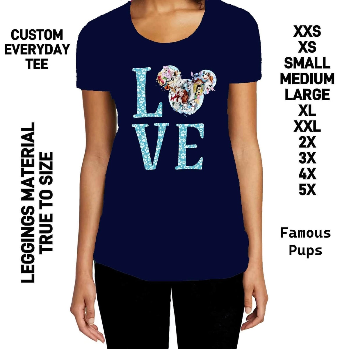 300BT - Famous Pups Everyday Tee - Preorder Due 10/4 ETA: Early Dec