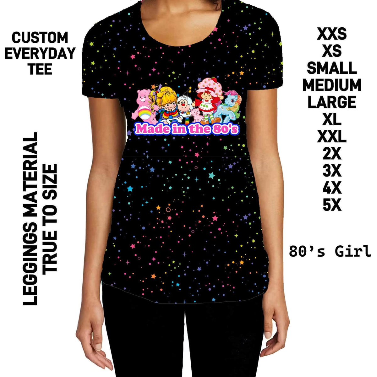300BT - 80s Girl Everyday Tee - Preorder Due 10/4 ETA: Early Dec