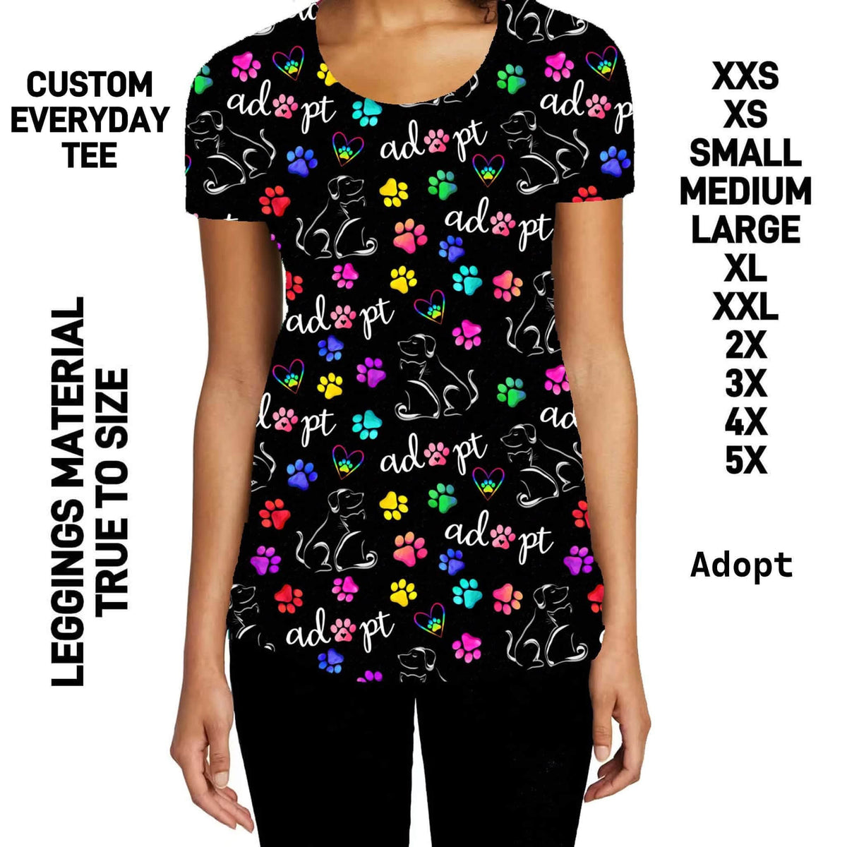 300BT - Adopt Everyday Tee - Preorder Due 10/4 ETA: Early Dec