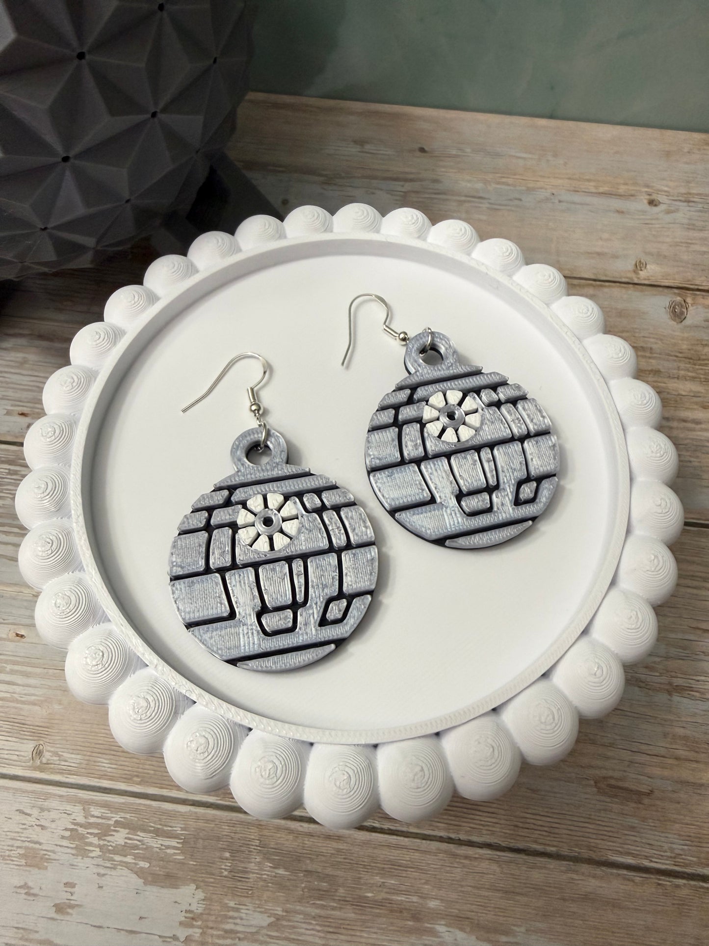 It’s Not a Planet- 3D Printed Earrings
