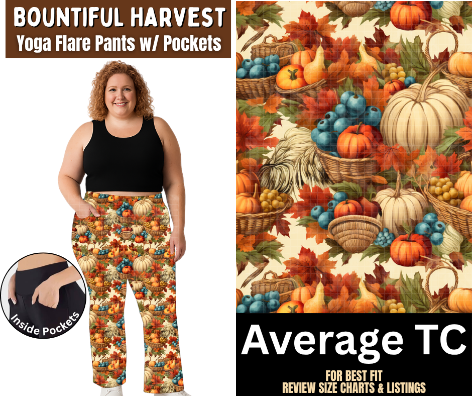 Bountiful Harvest Yoga Flare Pants