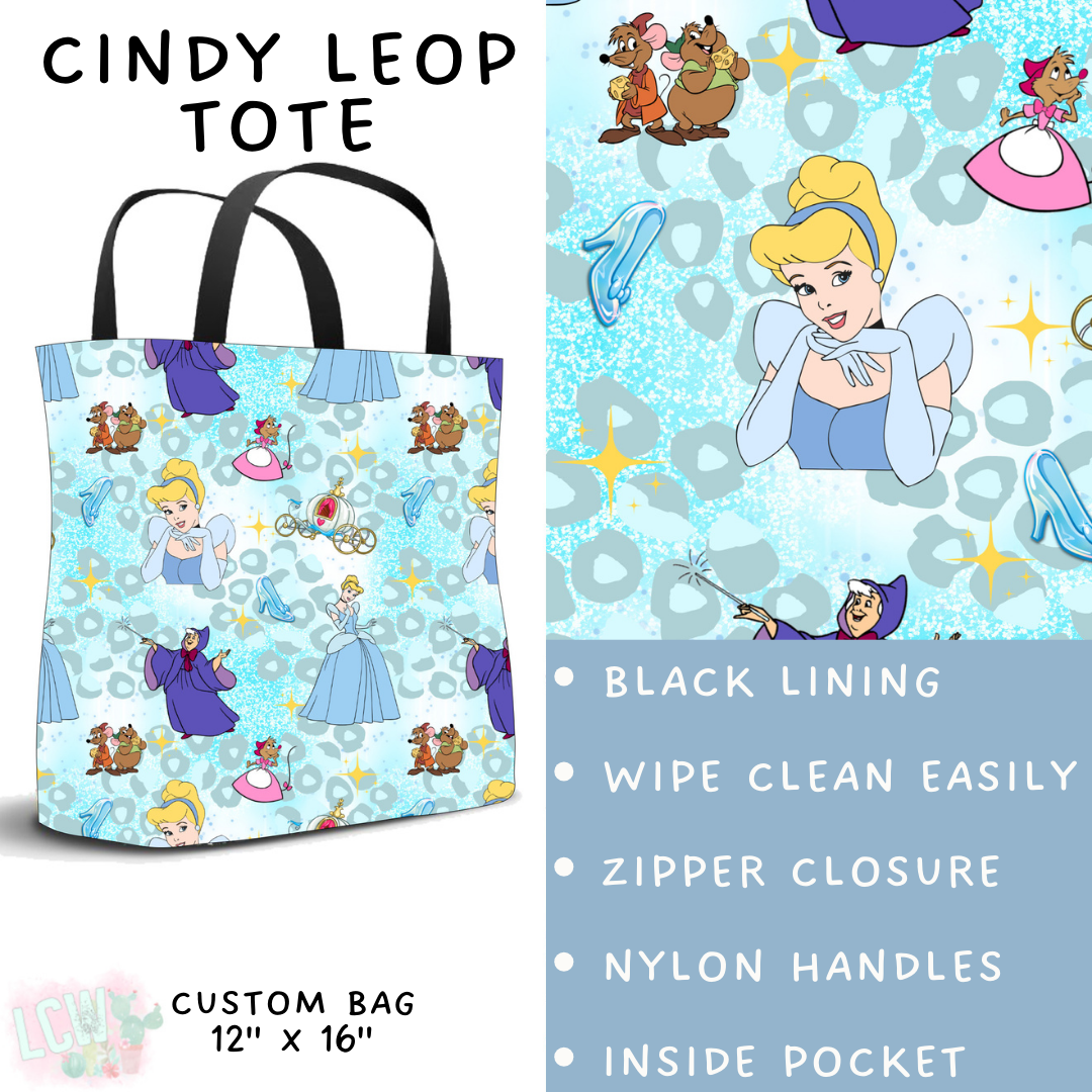 Batch #467 - Princess Leopard - Closes 12/24 - ETA late Feb - Cindy Leop Tote
