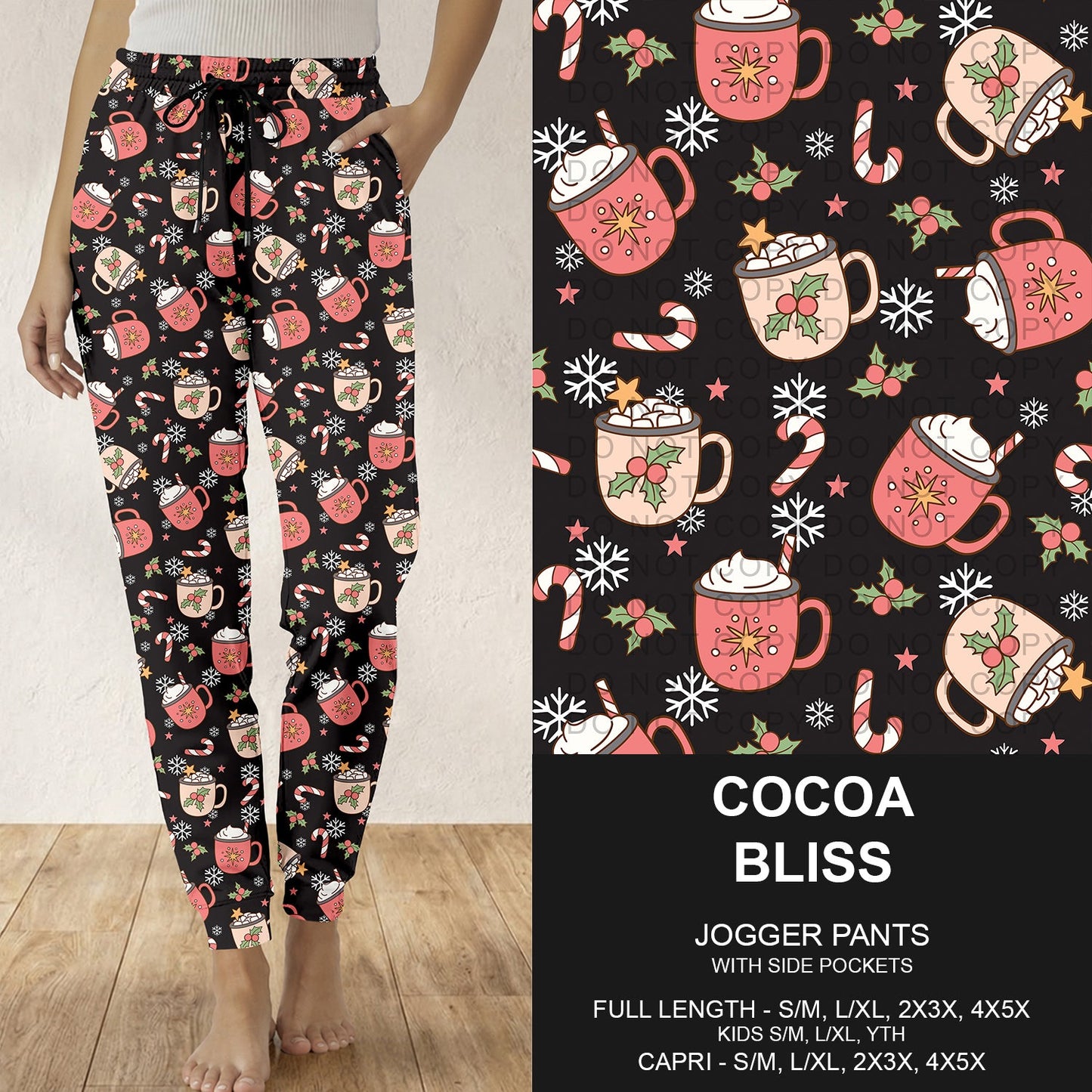 B311 - Preorder Cocoa Bliss Joggers (Closes 9/06. ETA: mid Nov.)