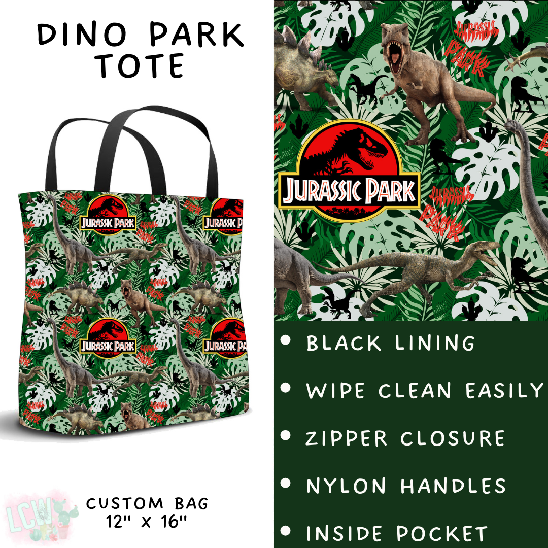Batch #468 - Fun Run 18 - Closes 12/26 - ETA late Feb - Dino Park Tote