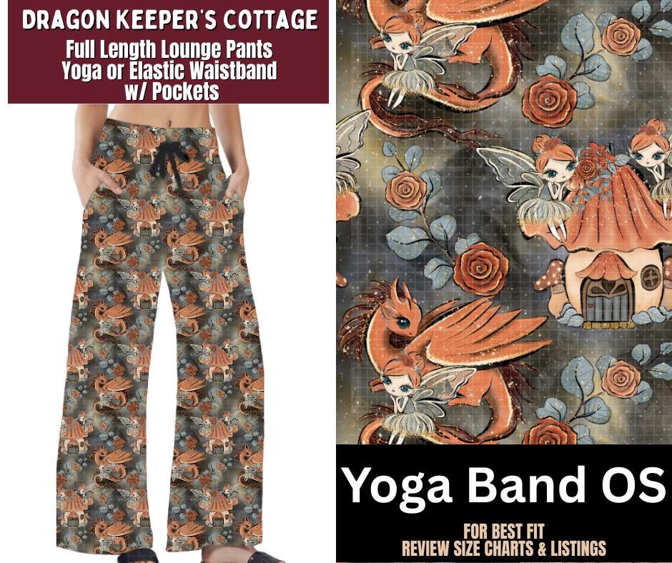 Dragon Keeper's Cottage Full Length Lounge Pants