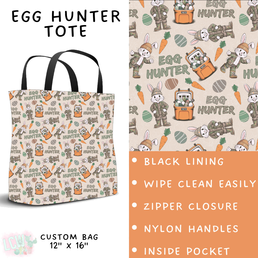 Batch #478 - Bunny Trail Collection - Closes 1/12 ETA - Early March - Egg Hunter Tote
