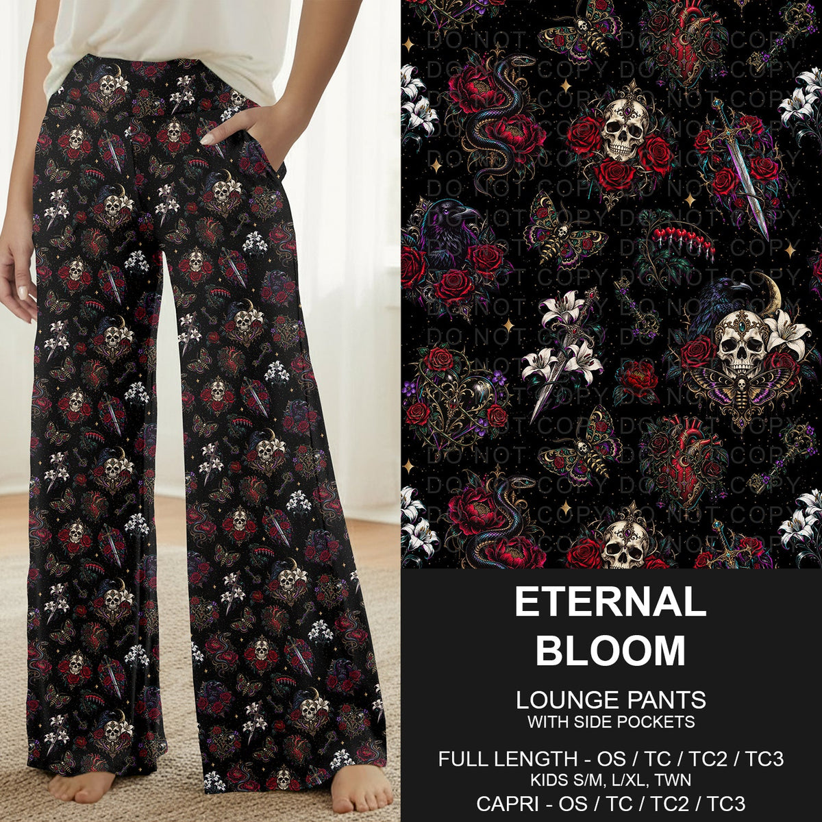 B320 - Preorder Eternal Bloom Lounge Pants (Closes 11/08. ETA: mid Jan.)