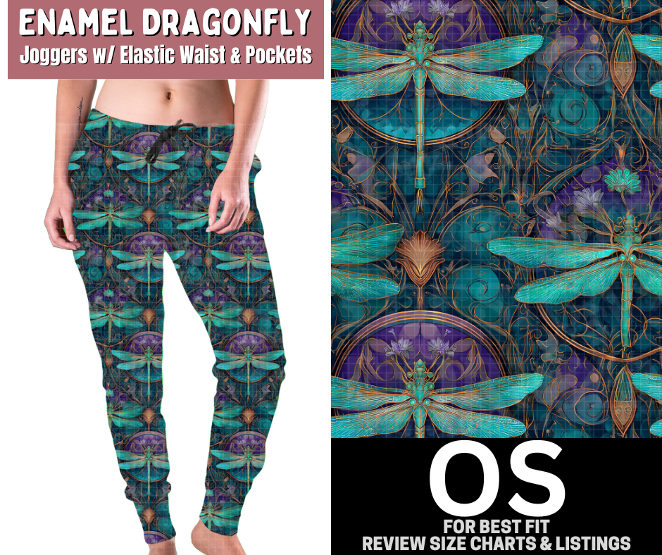 Enamel Dragonfly Joggers