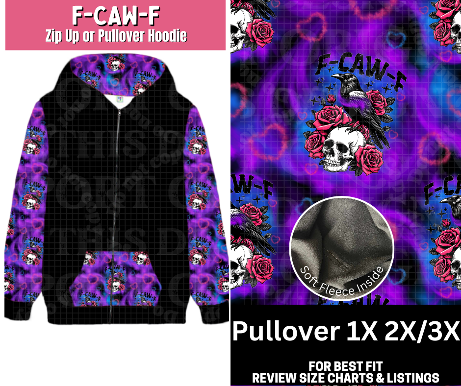 F-Caw-F Pullover Hoodie
