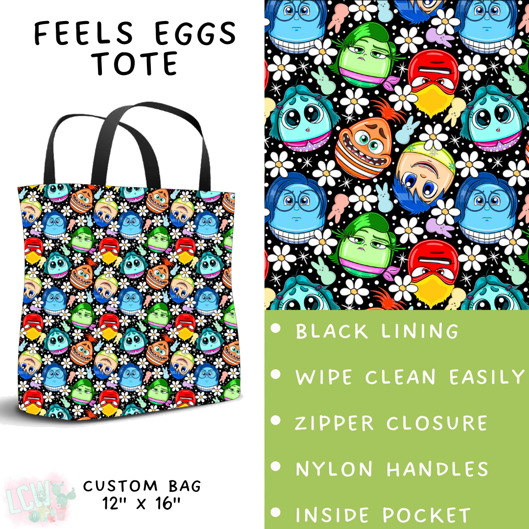 Batch #477 - Magical Character Easter - Closes 1/12 ETA - Early March - Feels Eggs Tote