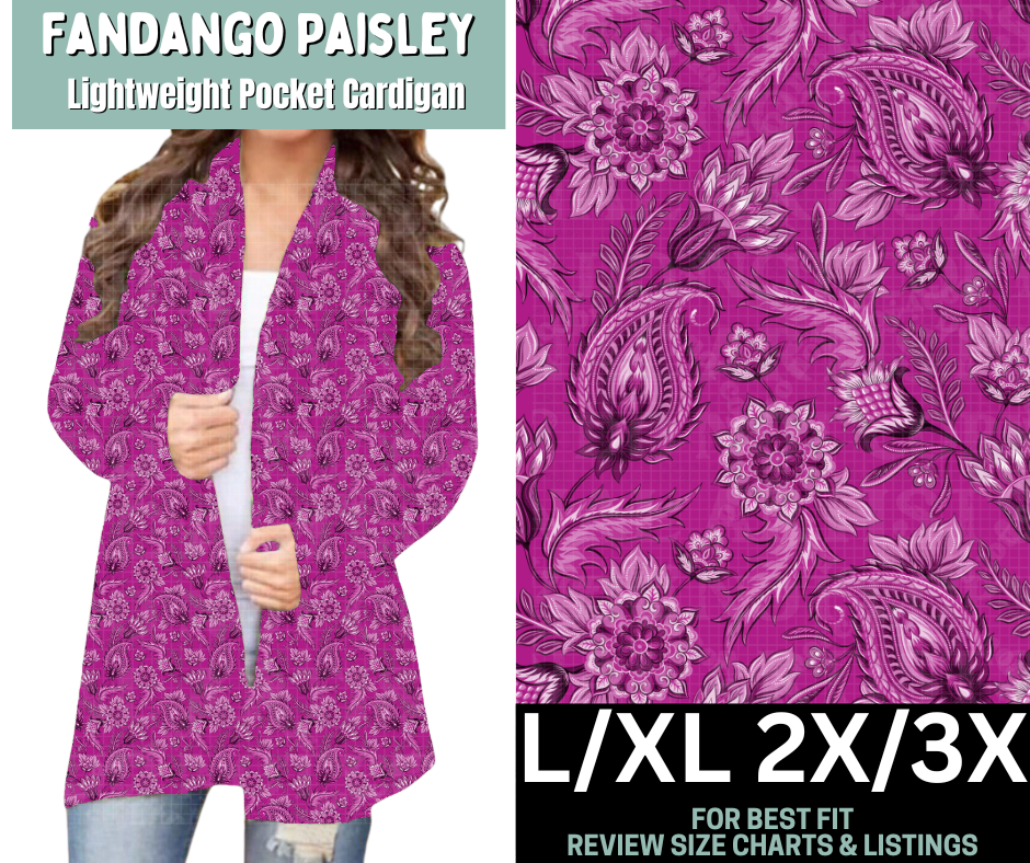 Fandango Paisley Pocket Cardigan