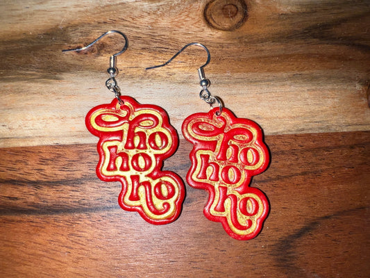 Ho Ho Ho- Merry Collection- Hook Earring