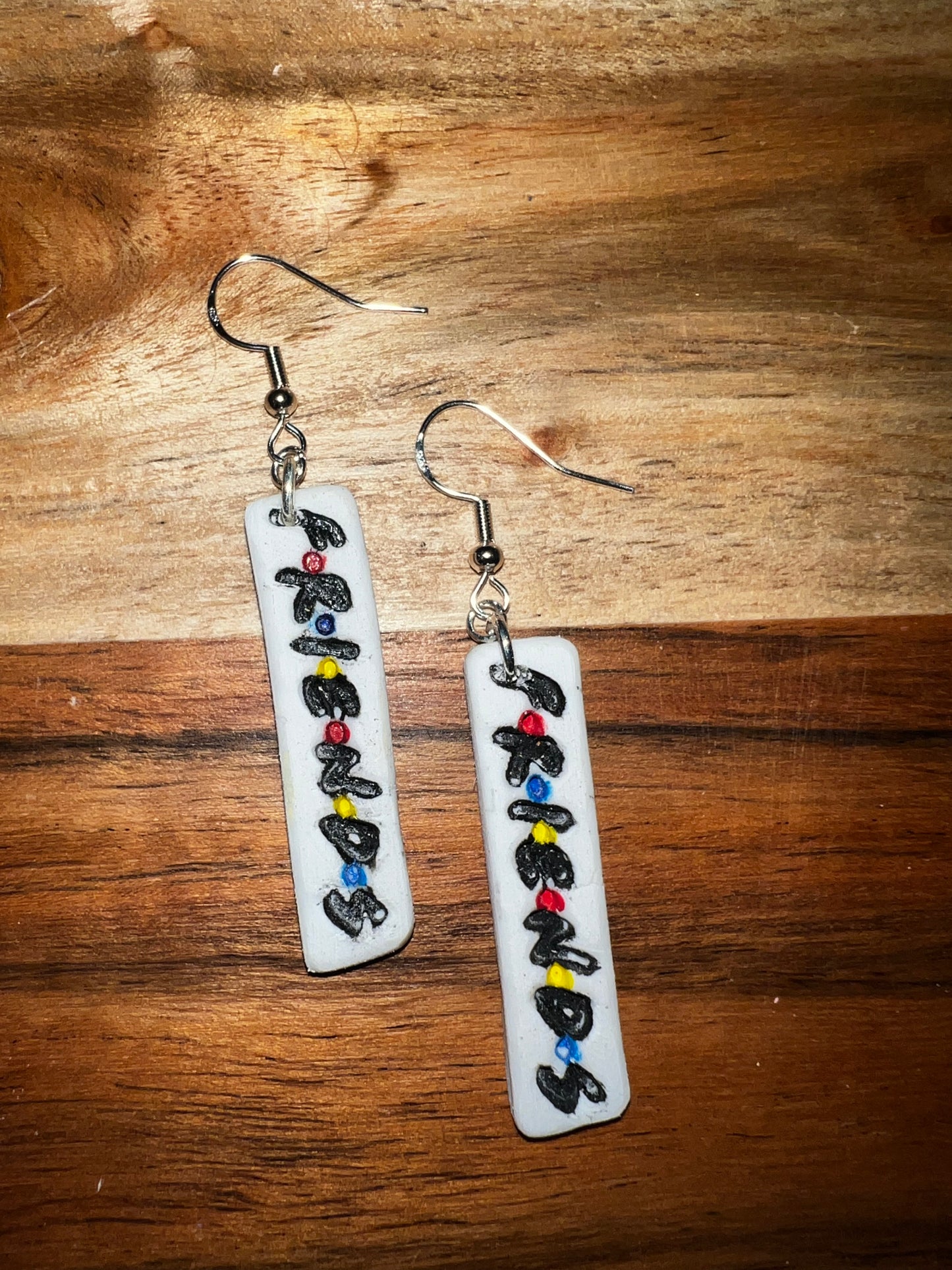 Logo- Friend- Hook Earring