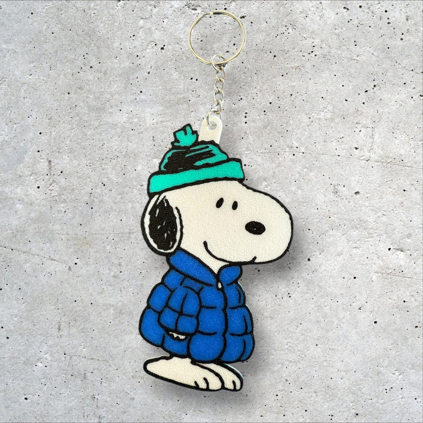 Bubble Jacket Joe Cool Keychain