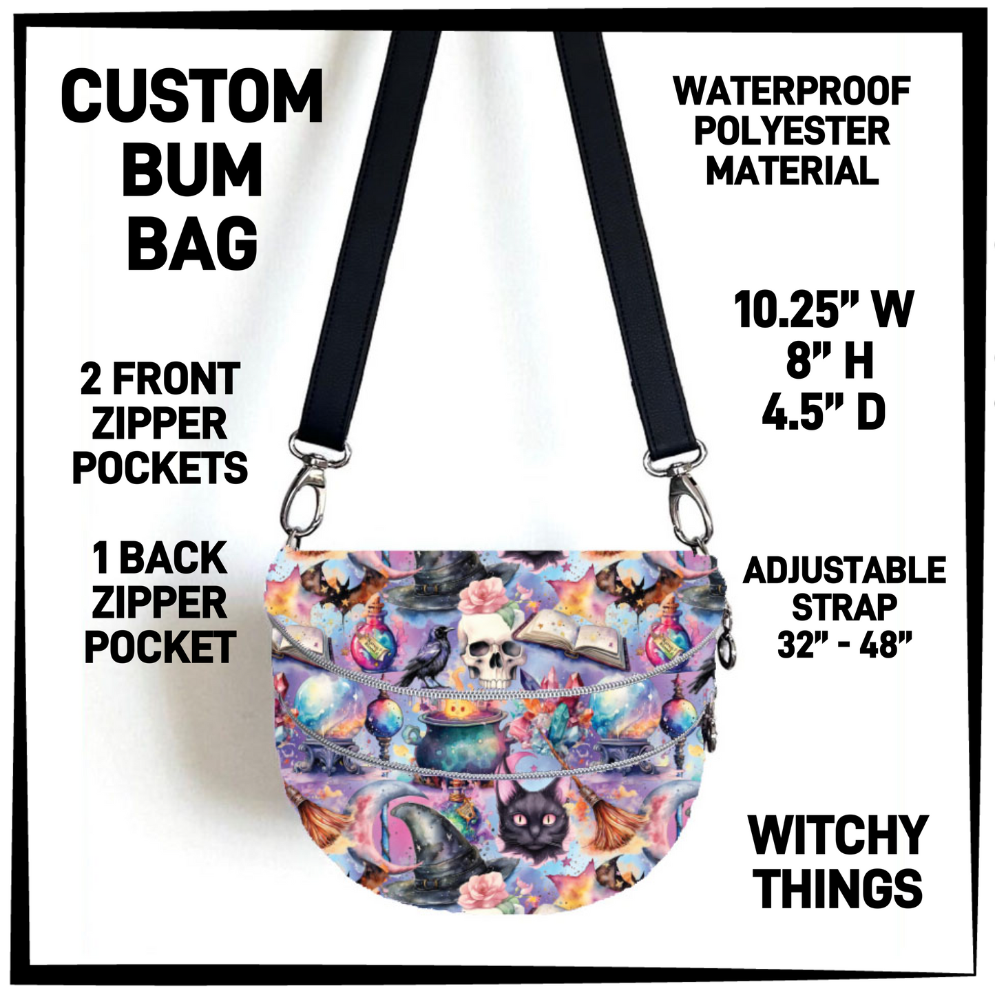 B1BM - Witchy Things Bum Bag - Preorder Closing 8/19 ETA: Mid-Oct