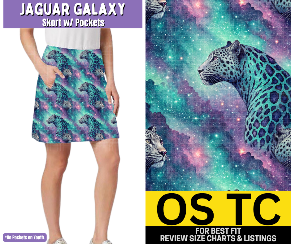Jaguar Galaxy Skort