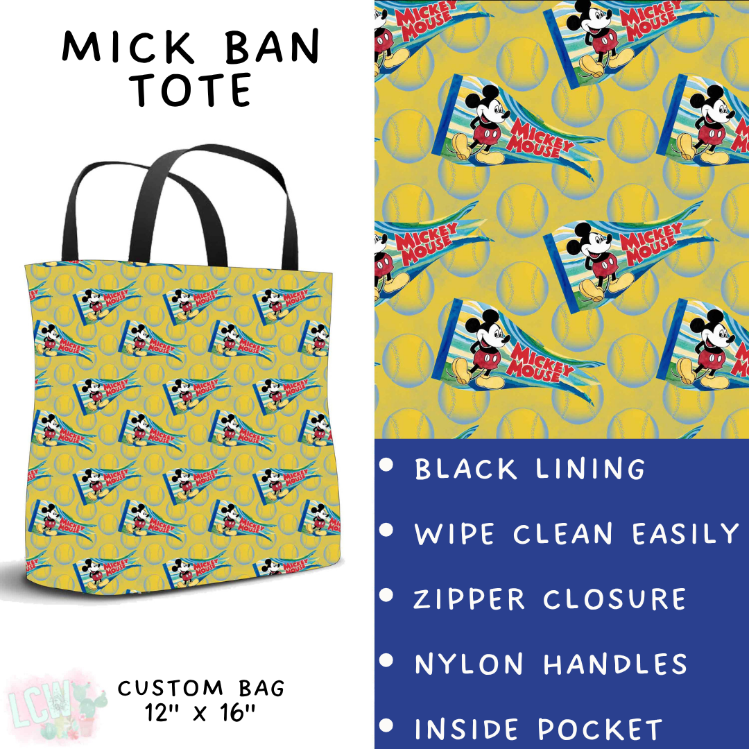 Batch #542 - Pennant Banner Collection - Closes 6/12 - ETA mid August - Mick Ban Tote