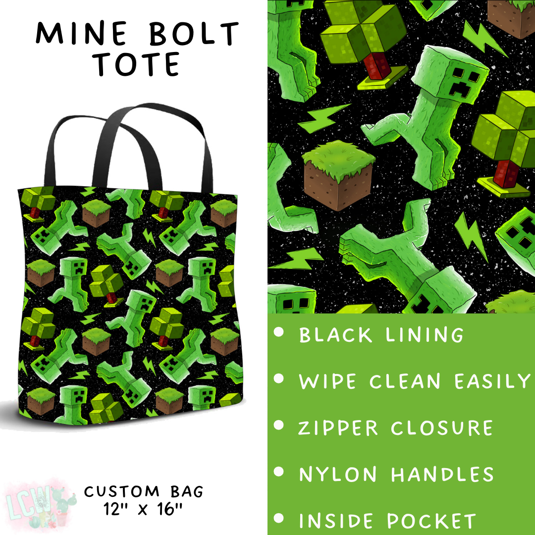 Batch #479 - Cool Characters 11 - Closes 1/21 - ETA mid/late March - Mine Bolt Tote