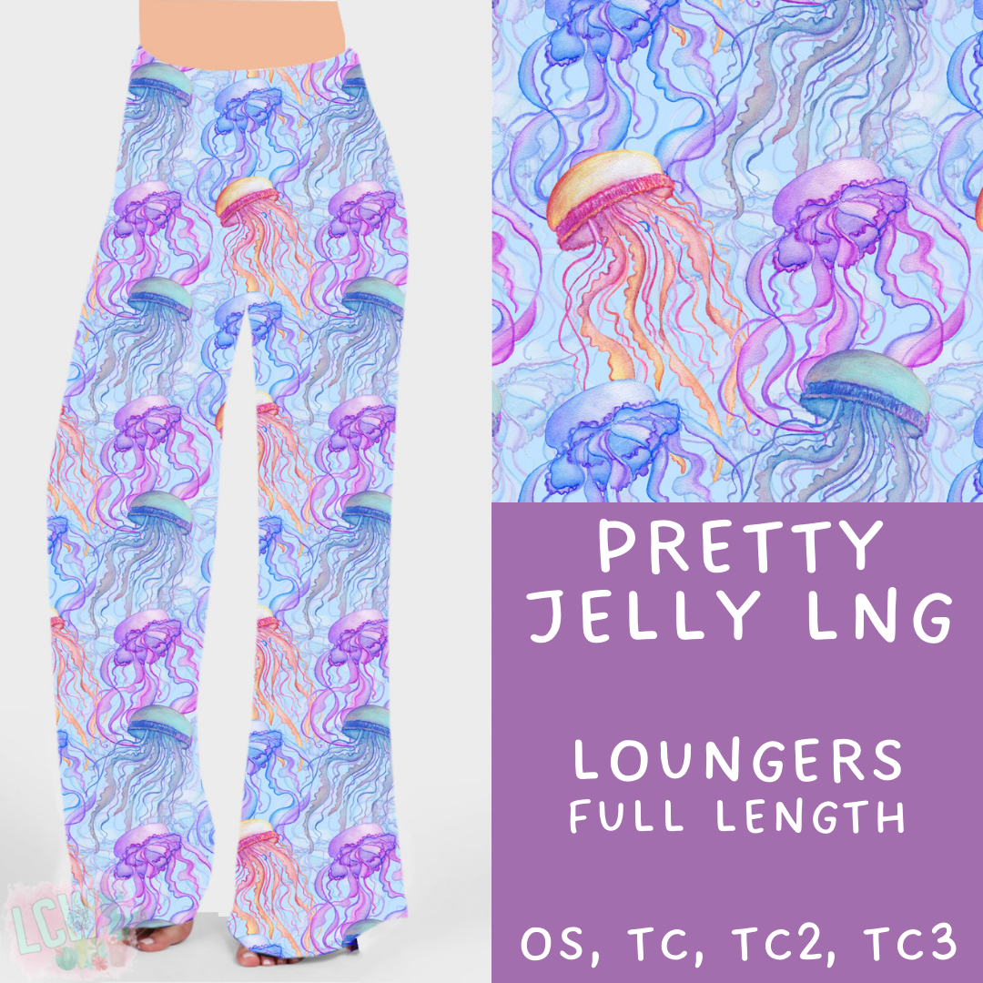 Batch #530 - Sea Life - Closes 5/15 - ETA mid July - Pretty Jelly Capri and Full Length Loungers