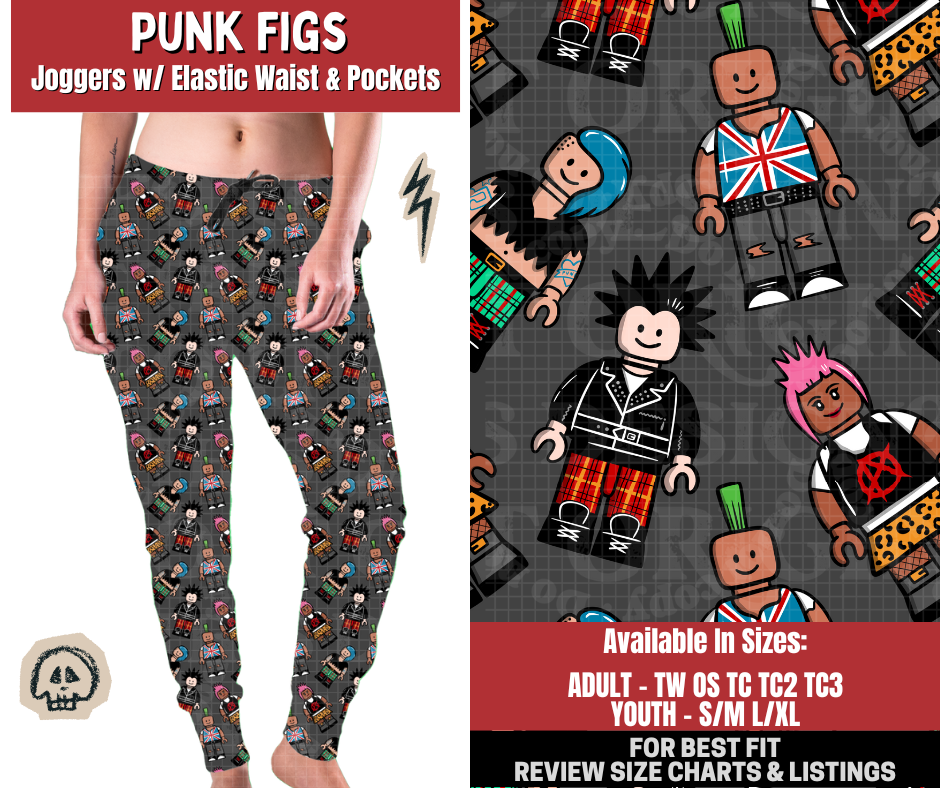 Preorder! Closes 12/22. ETA March. Punk Figs Joggers
