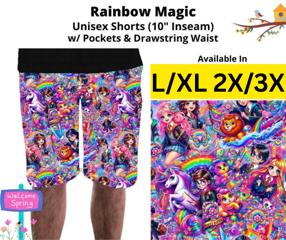 Rainbow Magic Unisex Shorts