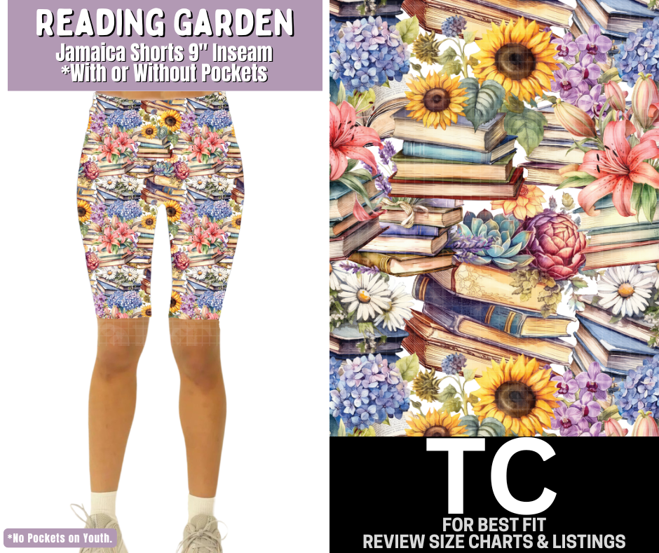 Reading Garden Jamaica Shorts w/ Pockets