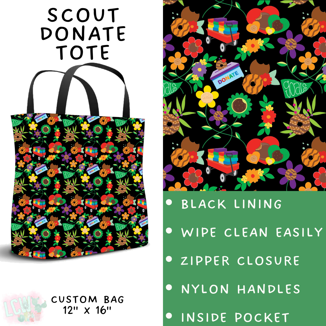 Batch #610 - Cookie Dealer 3 - Closes 11/9 - ETA early Jan - Scout Donate Tote