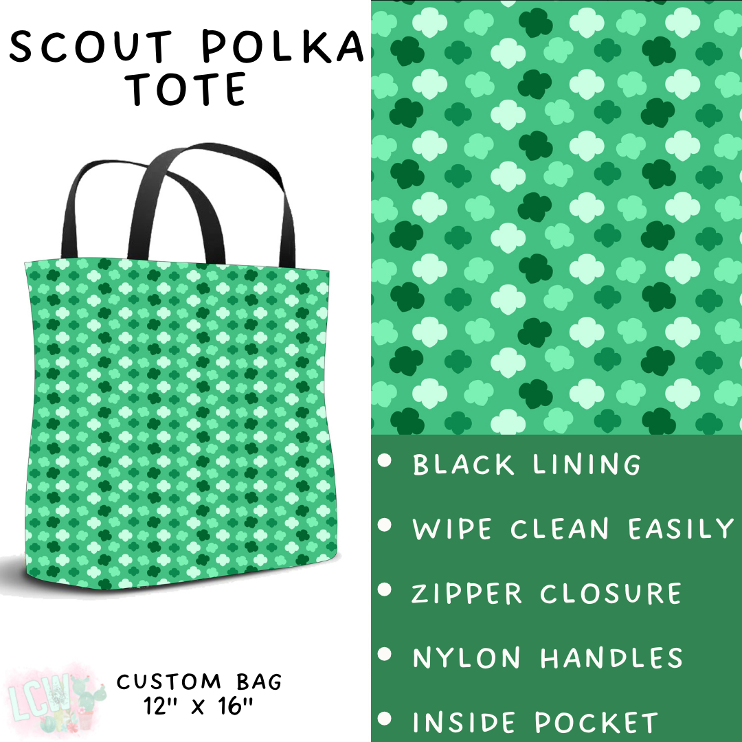 Batch #610 - Cookie Dealer 3 - Closes 11/9 - ETA early Jan - Scout Polka Tote