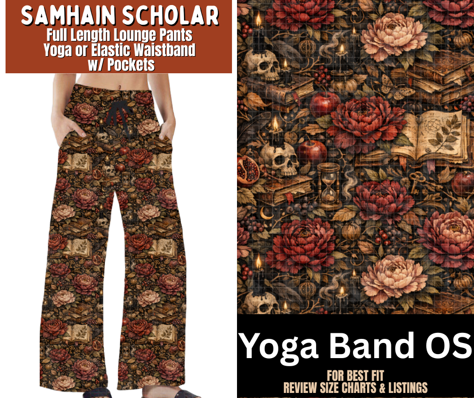 Samhain Scholar Full Length Lounge Pants