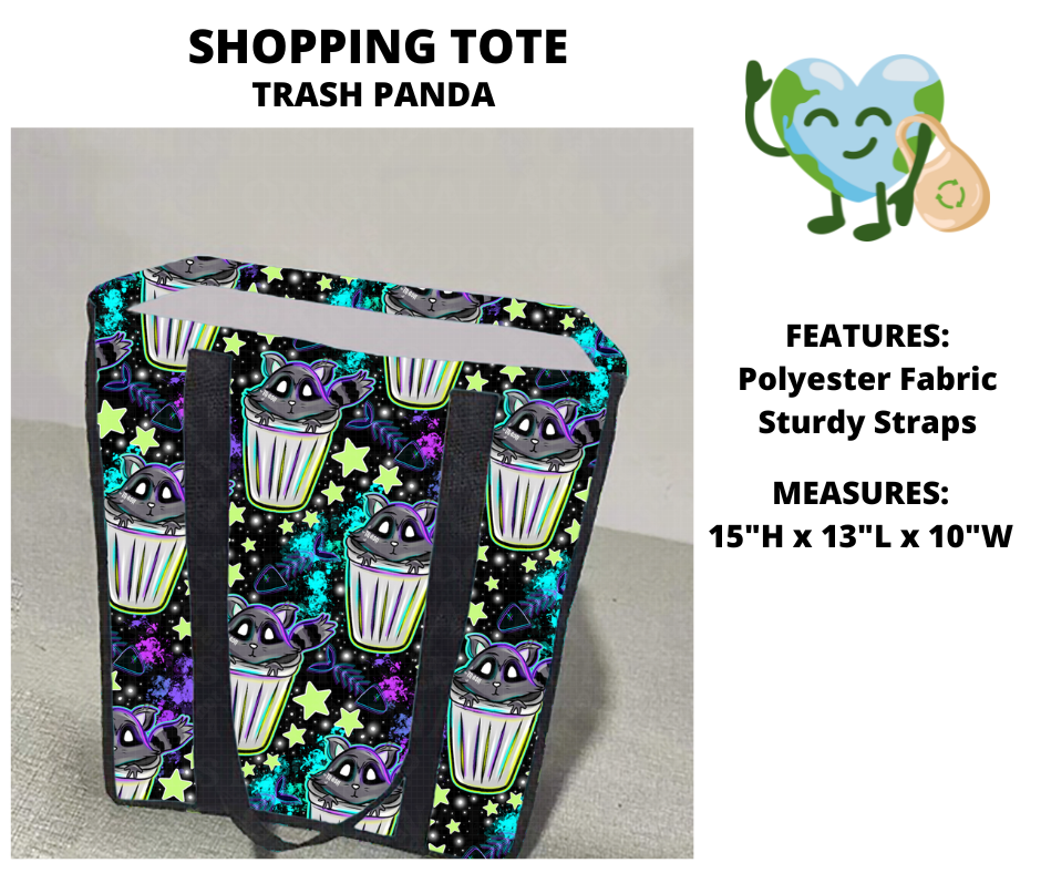 Trash Panda Shopping Tote