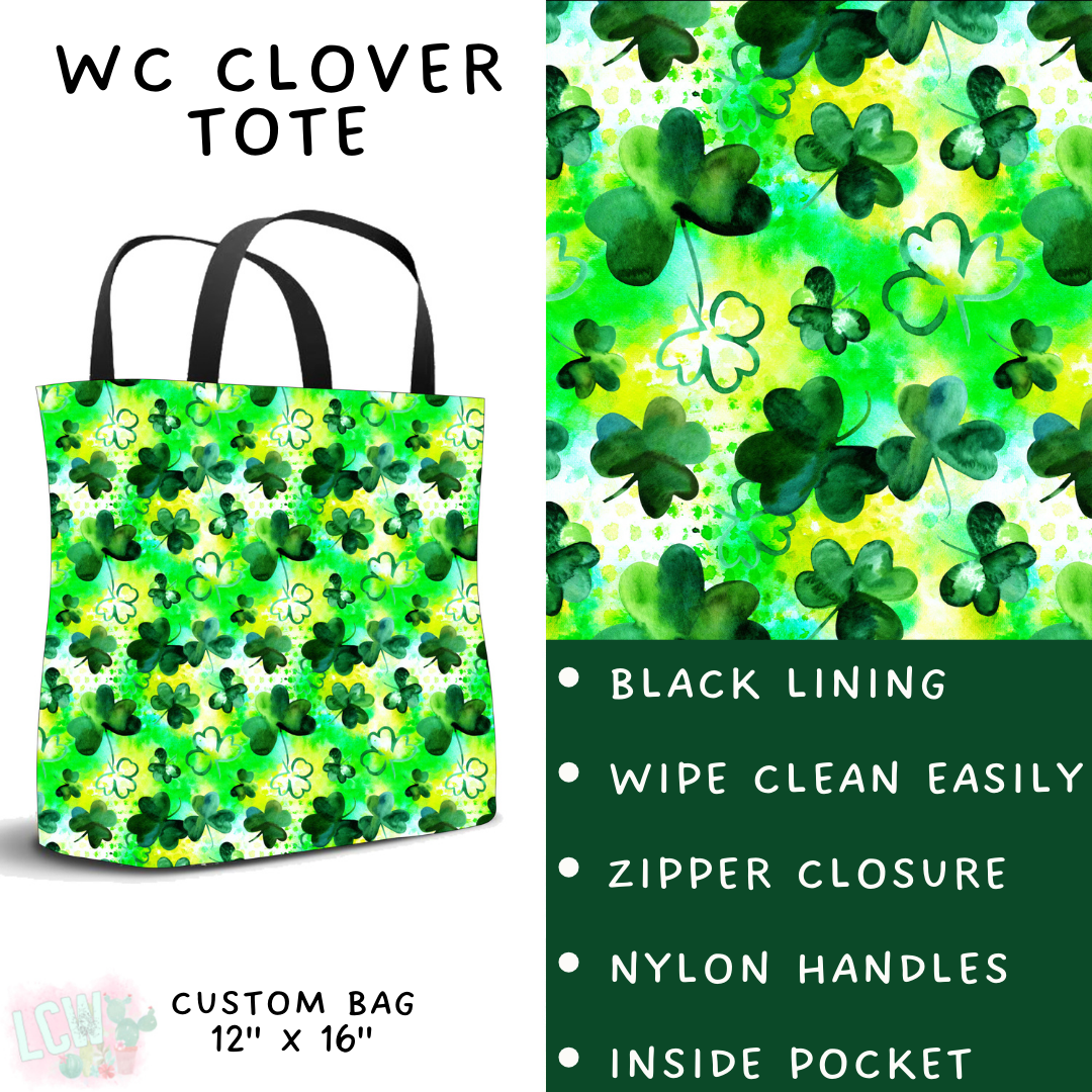 Batch #464 - Lucky Charm Collection - Closes 12/17 - ETA early Feb - WC Clover Tote