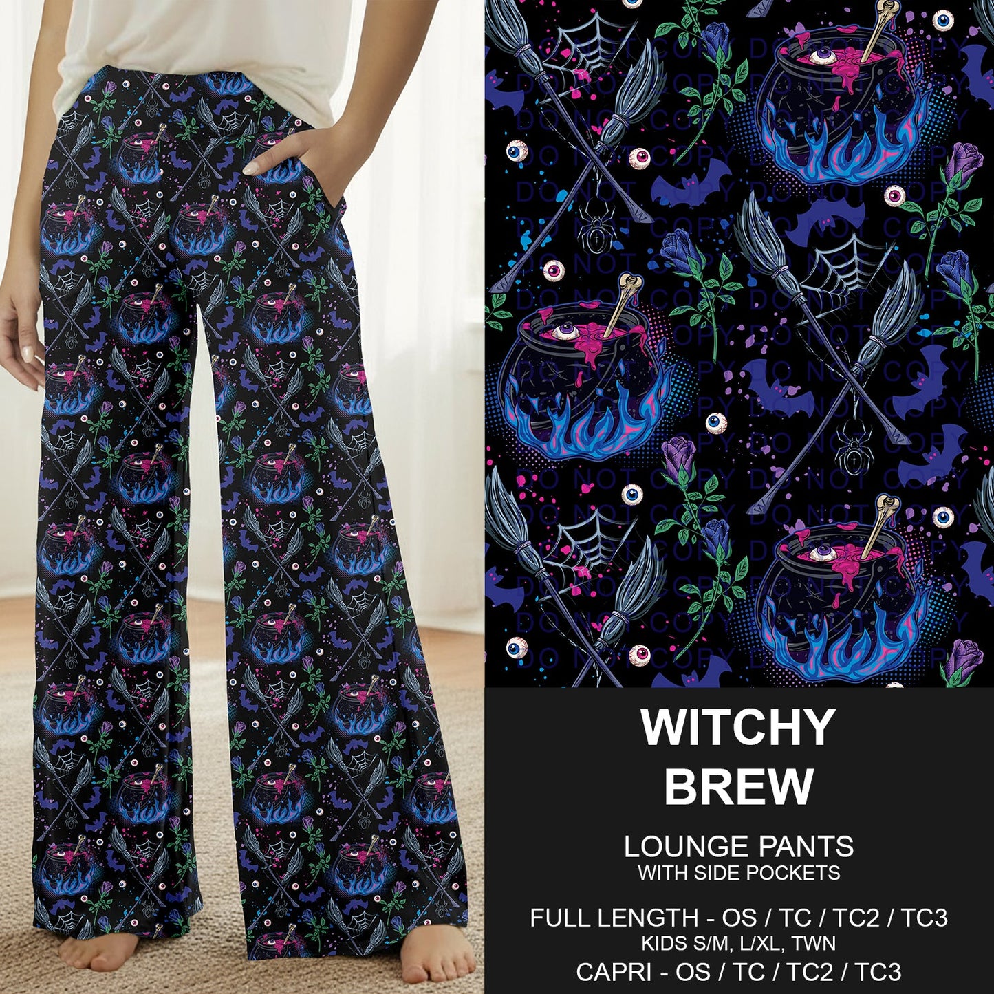 B305 - Preorder Witchy Brew Lounge Pants (Closes 8/02. ETA: early Oct.)