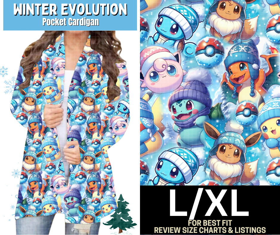 Winter Evolution Pocket Cardigan