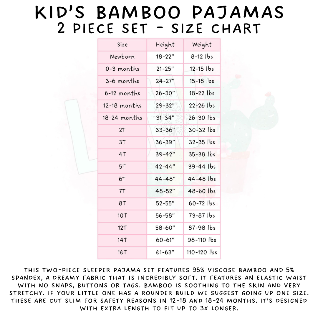 Batch #470 - Little Dreamers 7 - Closes 12/31 - ETA late Feb - Elephant Bow Bamboo Short and Long Sleeper Set