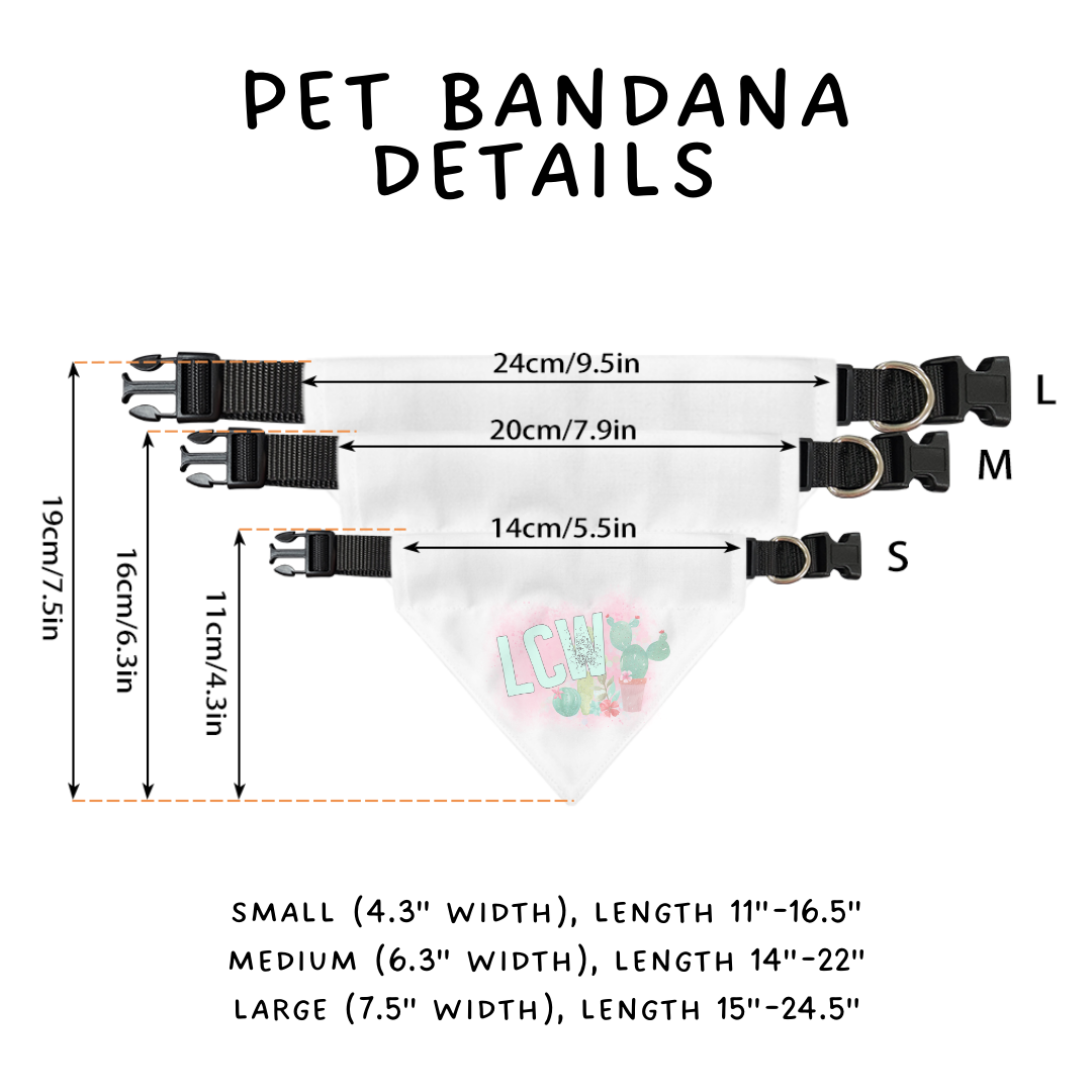 Batch #486 - Pet Gear Collection - Closes 2/6 - ETA early April - Blk Tree Camo Pet Collar Bandana