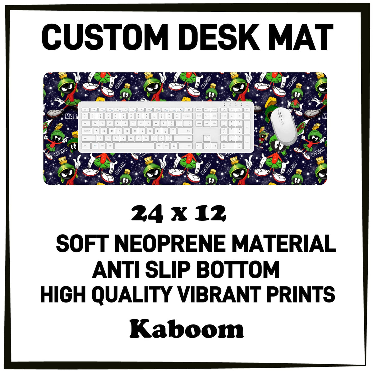 5DSK - Kaboom Desk Mat - Preorder Due 10/21 ETA: Mid-Dec