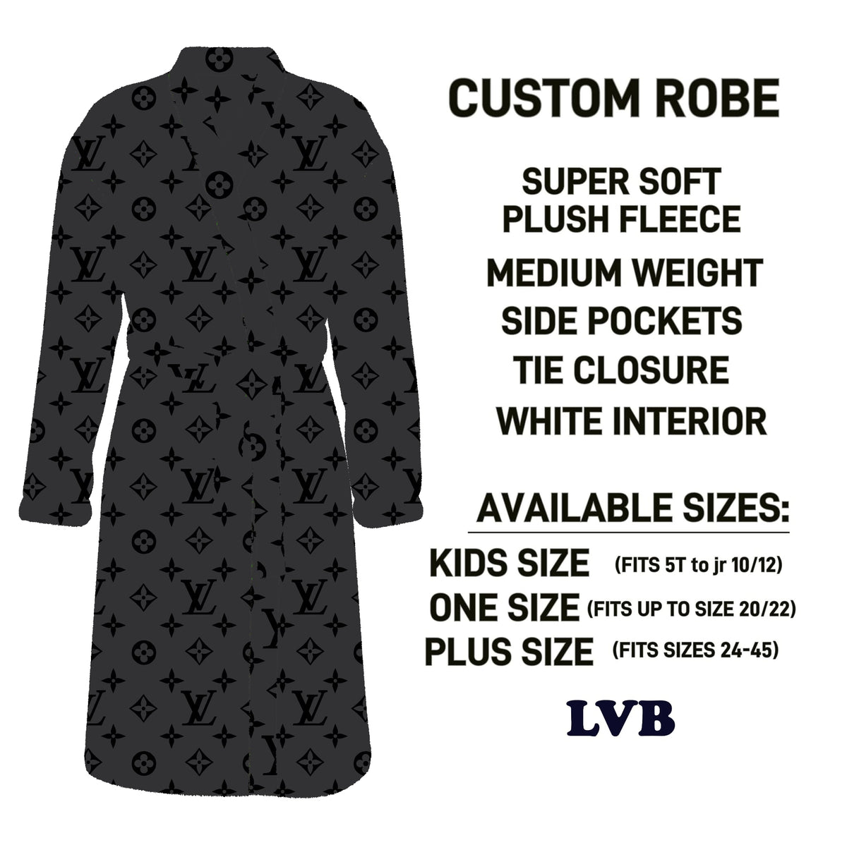 CU4R - LVB Robe - Preorder Due 10/14 ETA: Mid-Dec