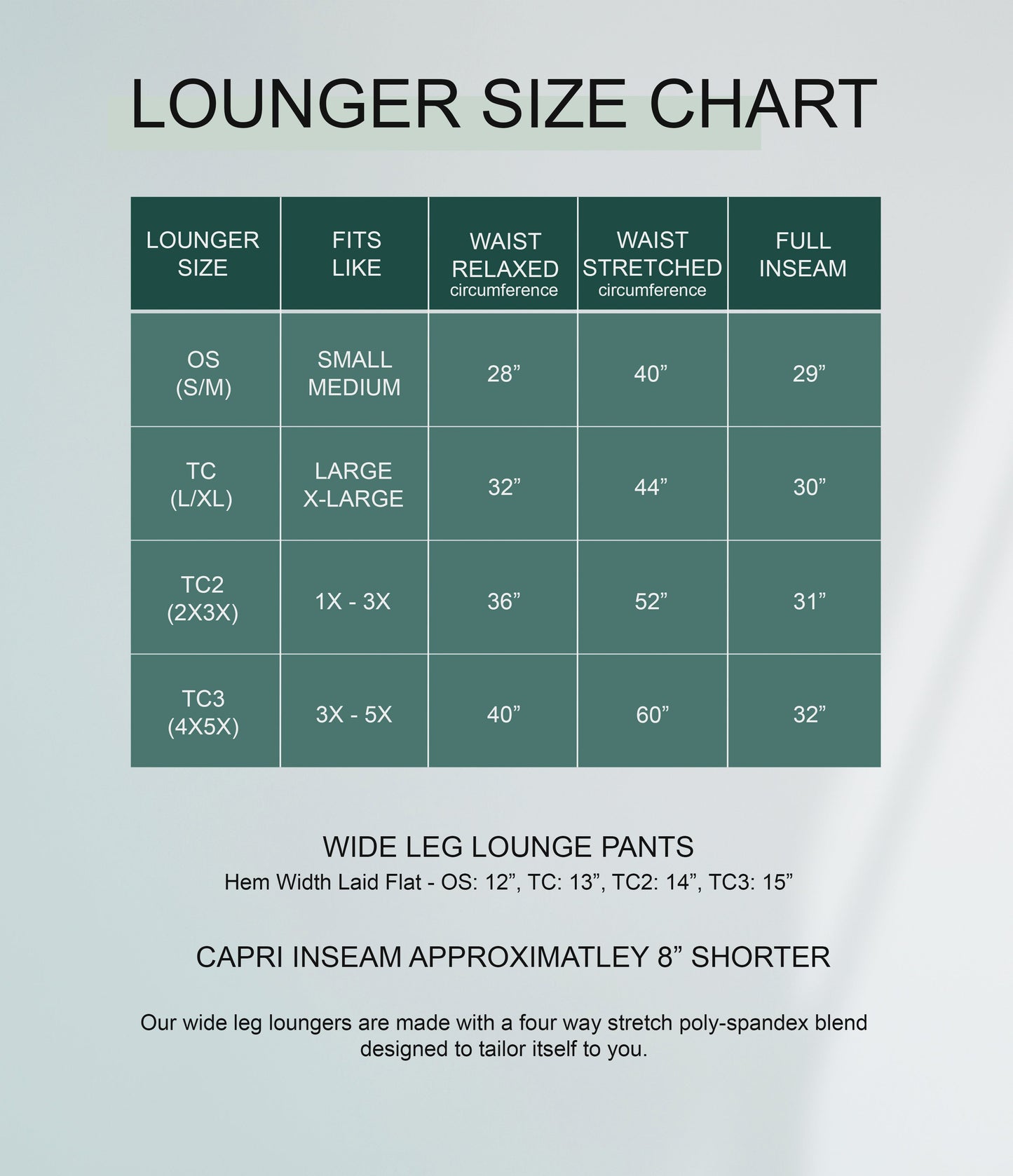 RTS - Rescue Cats Capri Lounge Pants