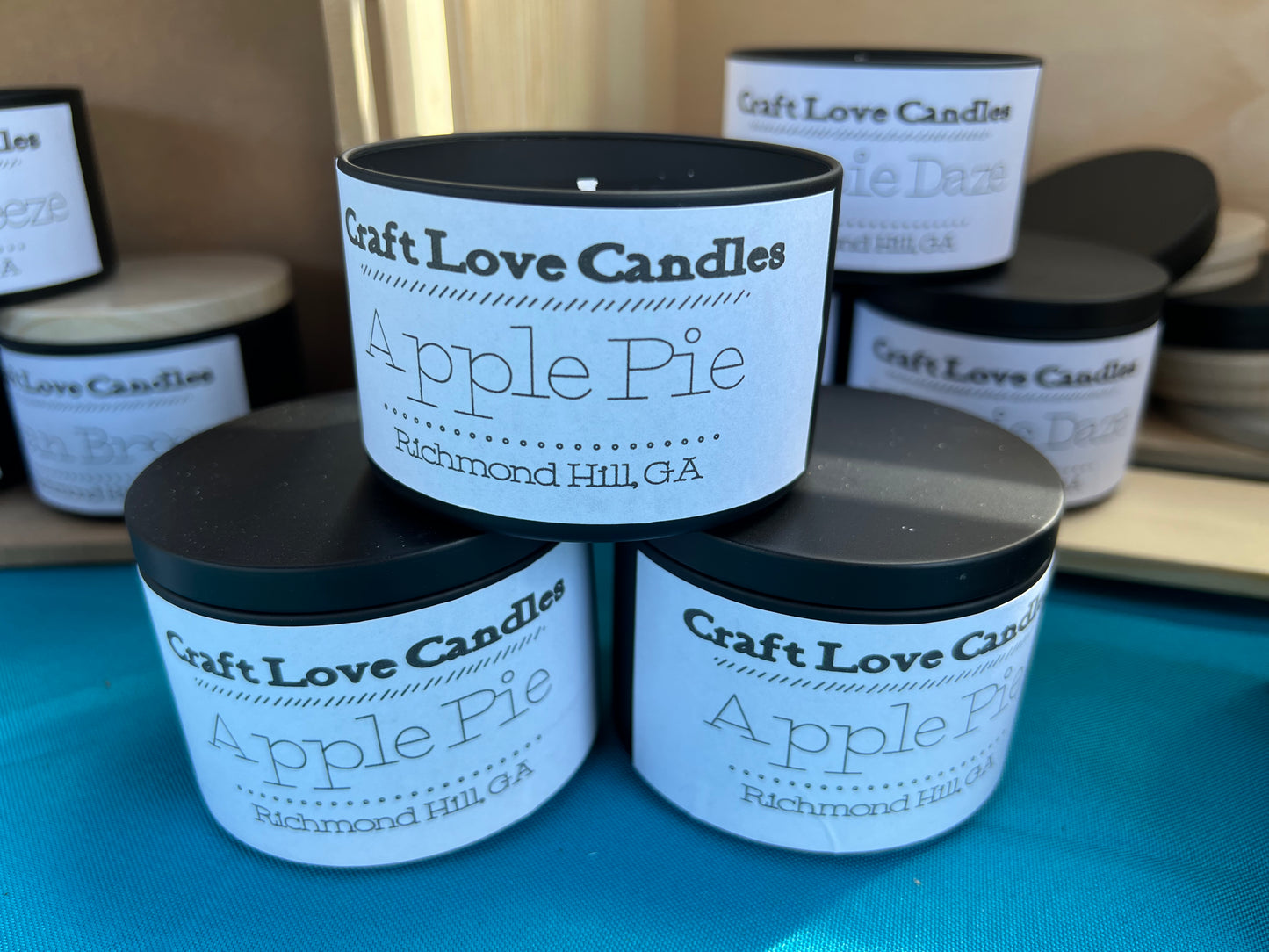 Apple Pie 8oz Candle Tin