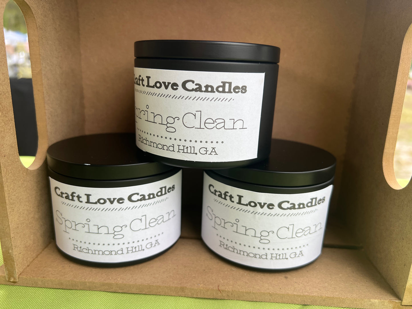 Spring Clean 8oz Candle Tin