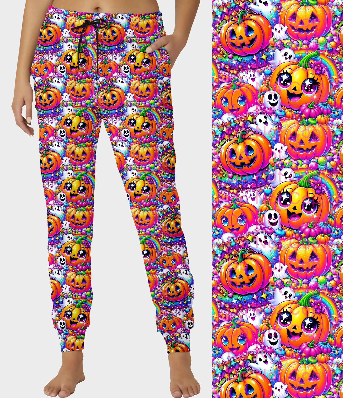 RTS - Rainbow Pumpkins Joggers