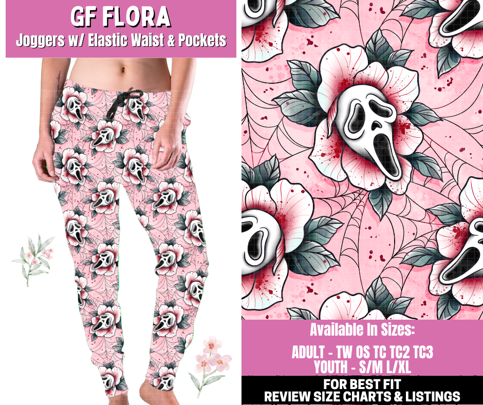 Preorder! Closes 1/12. ETA March. GF Flora Joggers