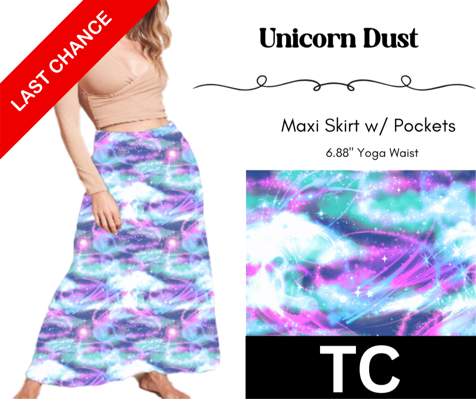 Unicorn Dust Maxi Skirt